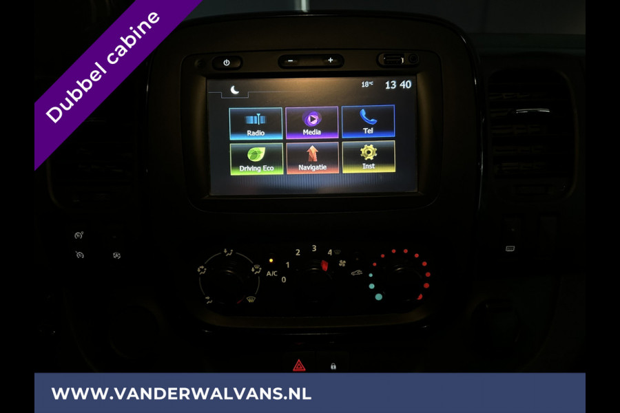 Opel Vivaro 1.6 CDTI 125 pk L2H1 Dubbele Cabine Euro6 Airco | Navigatie | Camera | 5-Zits | Trekhaak cruisecontrol, parkeersensoren