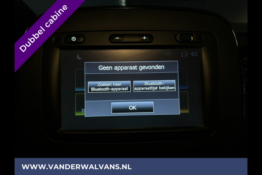 Opel Vivaro 1.6 CDTI 125 pk L2H1 Dubbele Cabine Euro6 Airco | Navigatie | Camera | 5-Zits | Trekhaak cruisecontrol, parkeersensoren