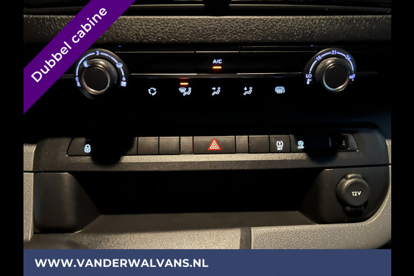 Peugeot Expert 2.0 BlueHDI 123pk L3H1 Dubbele Cabine Euro6 Airco | 2x zijdeur | 2500kg Trekhaak | 5-Zits Cruisecontrol, Parkeersensoren