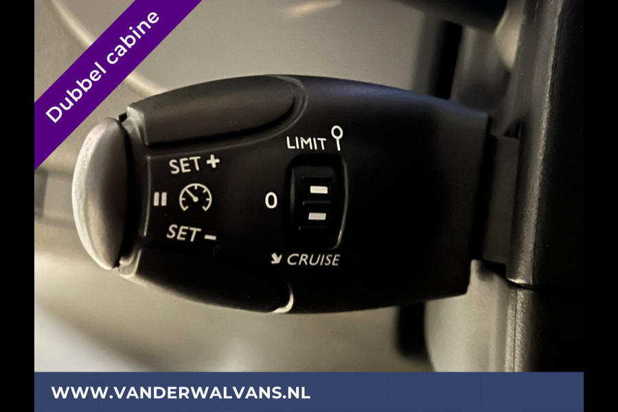 Peugeot Expert 2.0 BlueHDI 123pk L3H1 Dubbele Cabine Euro6 Airco | 2x zijdeur | 2500kg Trekhaak | 5-Zits Cruisecontrol, Parkeersensoren