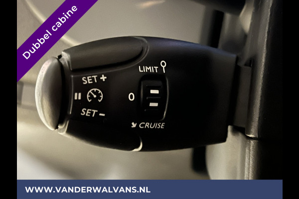Peugeot Expert 2.0 BlueHDI 123pk L3H1 Dubbele Cabine Euro6 Airco | 2x zijdeur | 2500kg Trekhaak | 5-Zits Cruisecontrol, Parkeersensoren