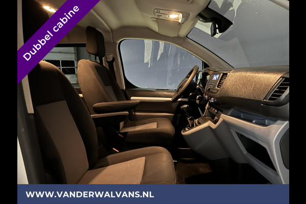 Peugeot Expert 2.0 BlueHDI 123pk L3H1 Dubbele Cabine Euro6 Airco | 2x zijdeur | 2500kg Trekhaak | 5-Zits Cruisecontrol, Parkeersensoren