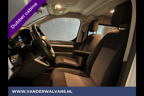 Peugeot Expert 2.0 BlueHDI 123pk L3H1 Dubbele Cabine Euro6 Airco | 2x zijdeur | 2500kg Trekhaak | 5-Zits Cruisecontrol, Parkeersensoren