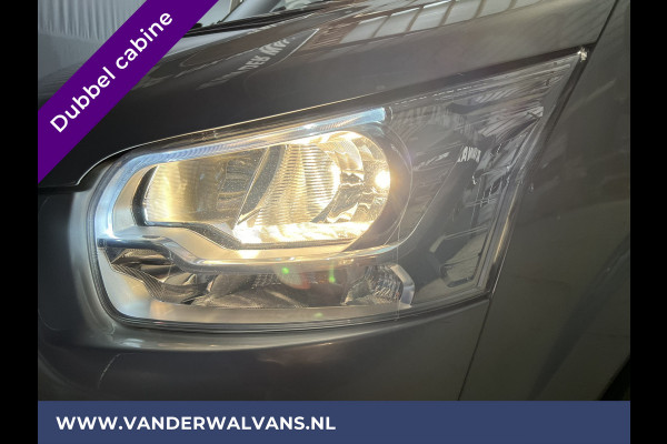 Ford Transit 2.0 TDCI 130pk L3H2 Dubbele cabine Euro6 Airco | 5-Zits | 2500kg Trekhaak | LED | Cruisecontrol Parkeersensoren, verwarmde voorruit