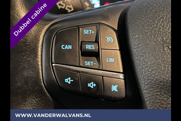 Ford Transit 2.0 TDCI 130pk L3H2 Dubbele cabine Euro6 Airco | 5-Zits | 2500kg Trekhaak | LED | Cruisecontrol Parkeersensoren, verwarmde voorruit