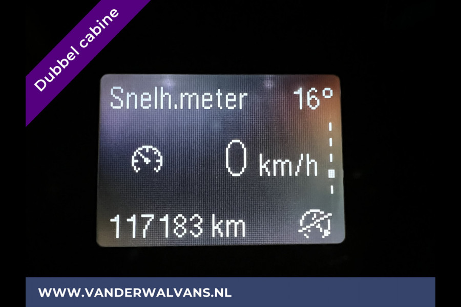 Ford Transit 2.0 TDCI 130pk L3H2 Dubbele cabine Euro6 Airco | 5-Zits | 2500kg Trekhaak | LED | Cruisecontrol Parkeersensoren, verwarmde voorruit