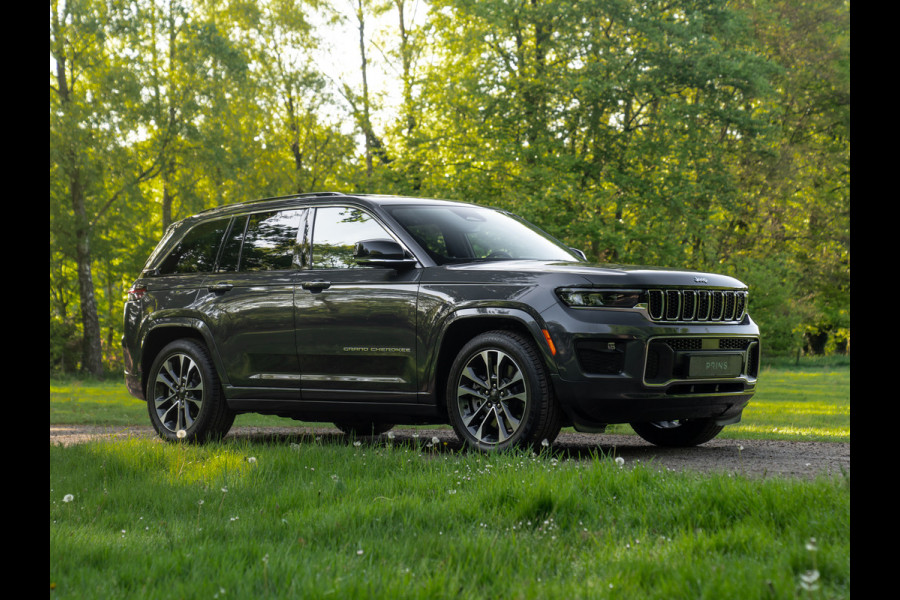 Jeep Grand Cherokee Overland 4XE 380pk PHEV | Nieuw | Full option! | Pano-dak | Stoelventilatie | Luchtvering | Night Vision