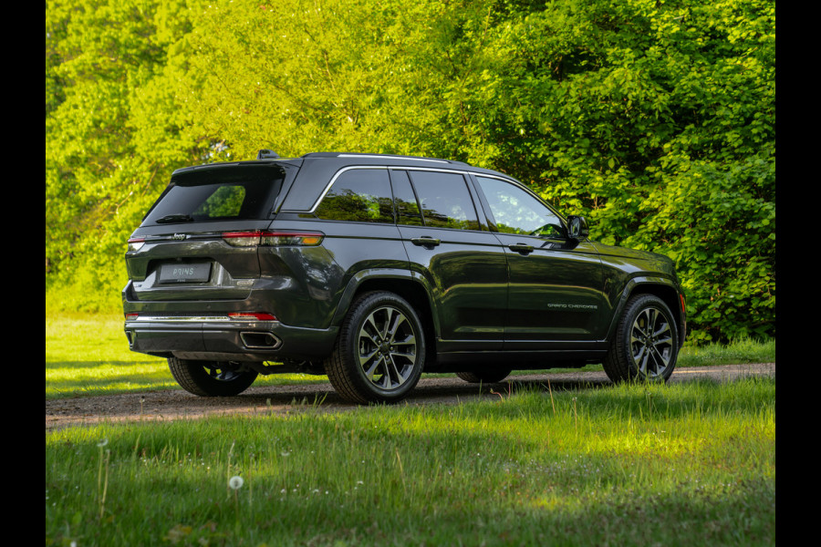 Jeep Grand Cherokee Overland 4XE 380pk PHEV | Nieuw | Full option! | Pano-dak | Stoelventilatie | Luchtvering | Night Vision