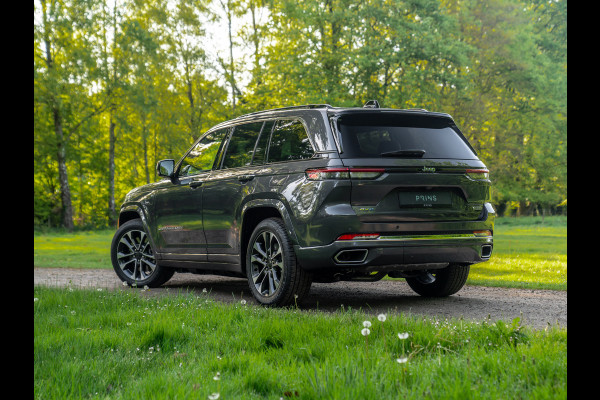 Jeep Grand Cherokee Overland 4XE 380pk PHEV | Nieuw | Full option! | Pano-dak | Stoelventilatie | Luchtvering | Night Vision