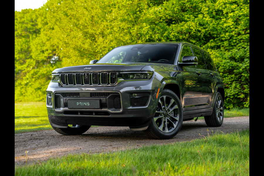 Jeep Grand Cherokee Overland 4XE 380pk PHEV | Nieuw | Full option! | Pano-dak | Stoelventilatie | Luchtvering | Night Vision