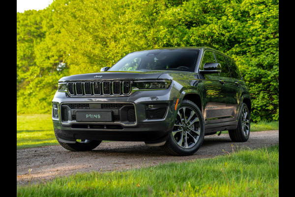 Jeep Grand Cherokee Overland 4XE 380pk PHEV | Nieuw | Full option! | Pano-dak | Stoelventilatie | Luchtvering | Night Vision