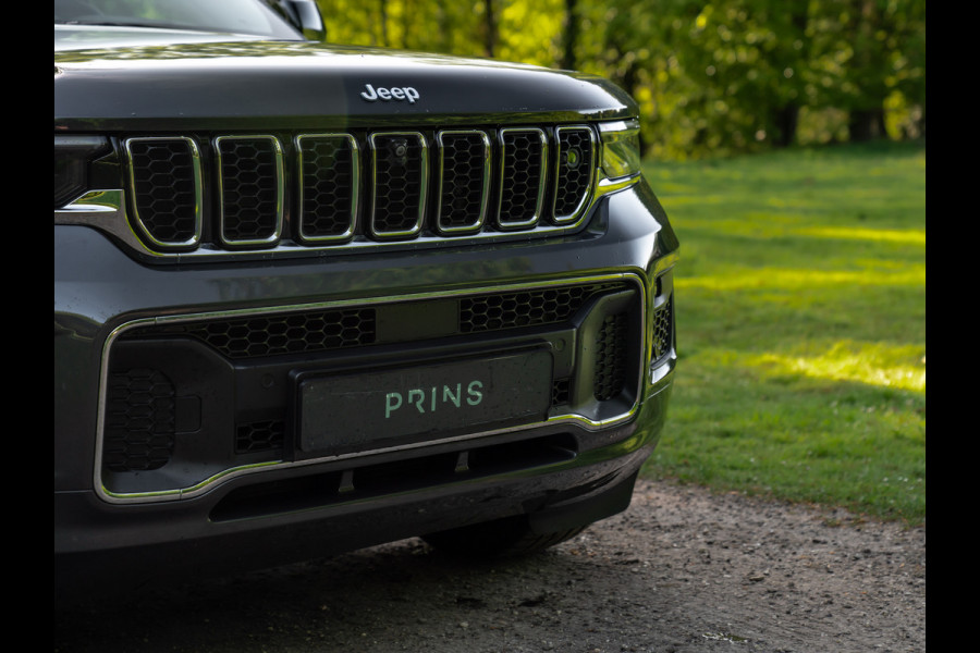 Jeep Grand Cherokee Overland 4XE 380pk PHEV | Nieuw | Full option! | Pano-dak | Stoelventilatie | Luchtvering | Night Vision