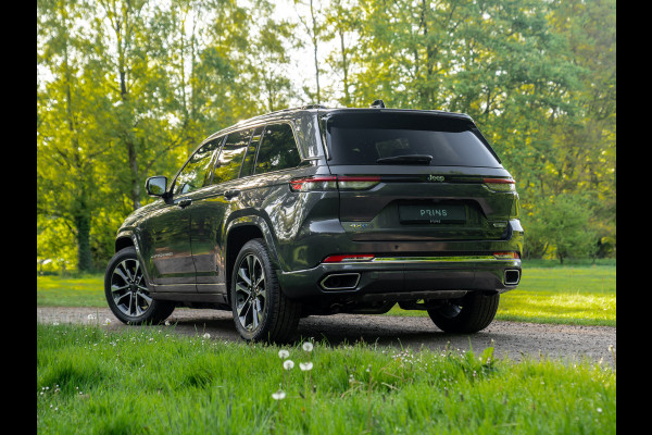Jeep Grand Cherokee Overland 4XE 380pk PHEV | Nieuw | Full option! | Pano-dak | Stoelventilatie | Luchtvering | Night Vision