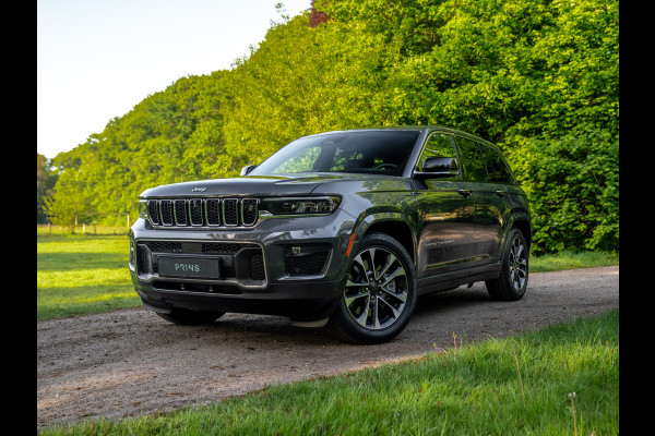 Jeep Grand Cherokee Overland 4XE 380pk PHEV | Nieuw | Full option! | Pano-dak | Stoelventilatie | Luchtvering | Night Vision