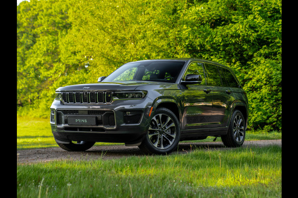 Jeep Grand Cherokee Overland 4XE 380pk PHEV | Nieuw | Full option! | Pano-dak | Stoelventilatie | Luchtvering | Night Vision