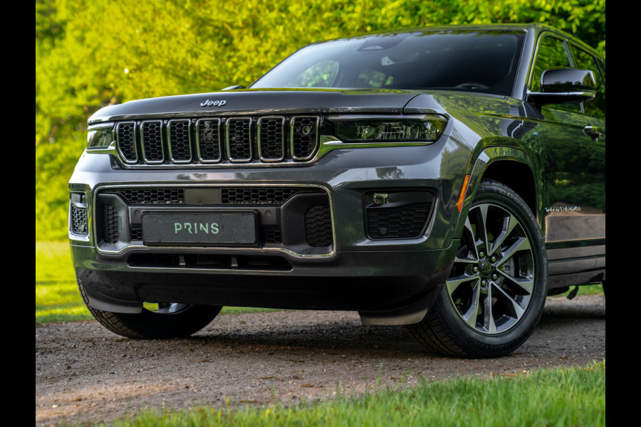 Jeep Grand Cherokee Overland 4XE 380pk PHEV | Nieuw | Full option! | Pano-dak | Stoelventilatie | Luchtvering | Night Vision