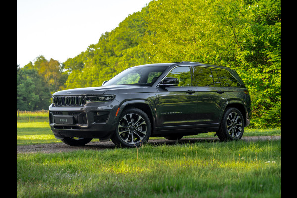 Jeep Grand Cherokee Overland 4XE 380pk PHEV | Nieuw | Full option! | Pano-dak | Stoelventilatie | Luchtvering | Night Vision
