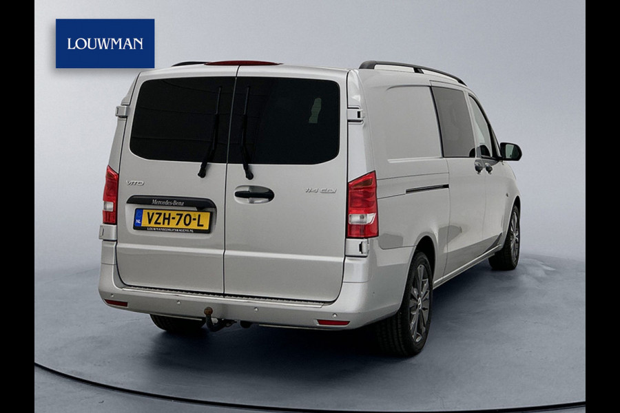 Mercedes-Benz Vito 114 CDI Extra Lang Dubbele Cabine XL 24 Maanden Certified Garantie LED Trekhaak Apple Carplay/Android Auto Achteruitrijcamera Cr