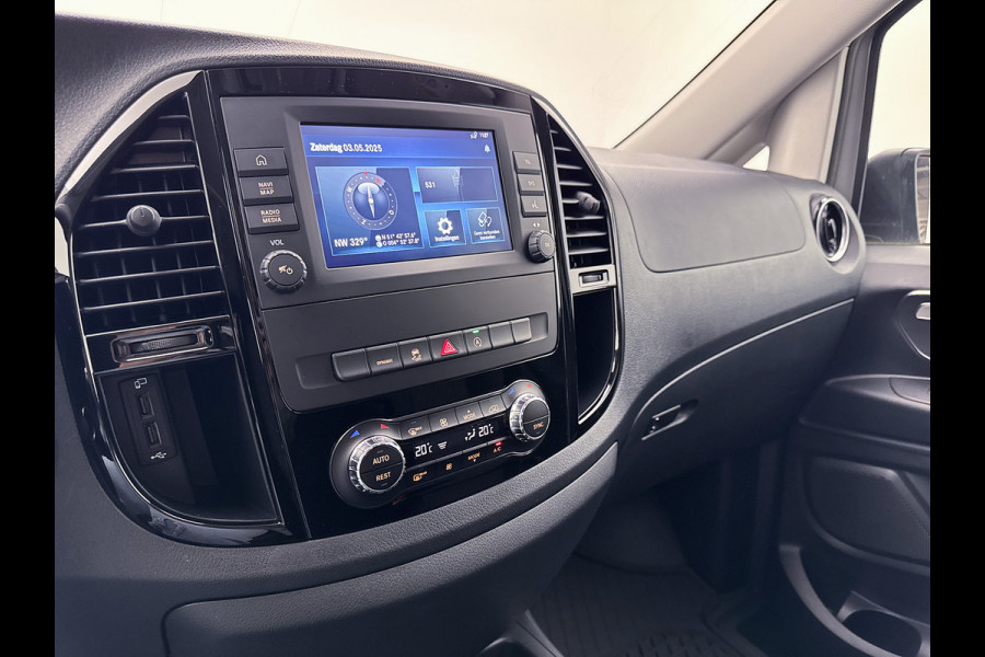 Mercedes-Benz Vito 114 CDI Extra Lang Dubbele Cabine XL 24 Maanden Certified Garantie LED Trekhaak Apple Carplay/Android Auto Achteruitrijcamera Cr