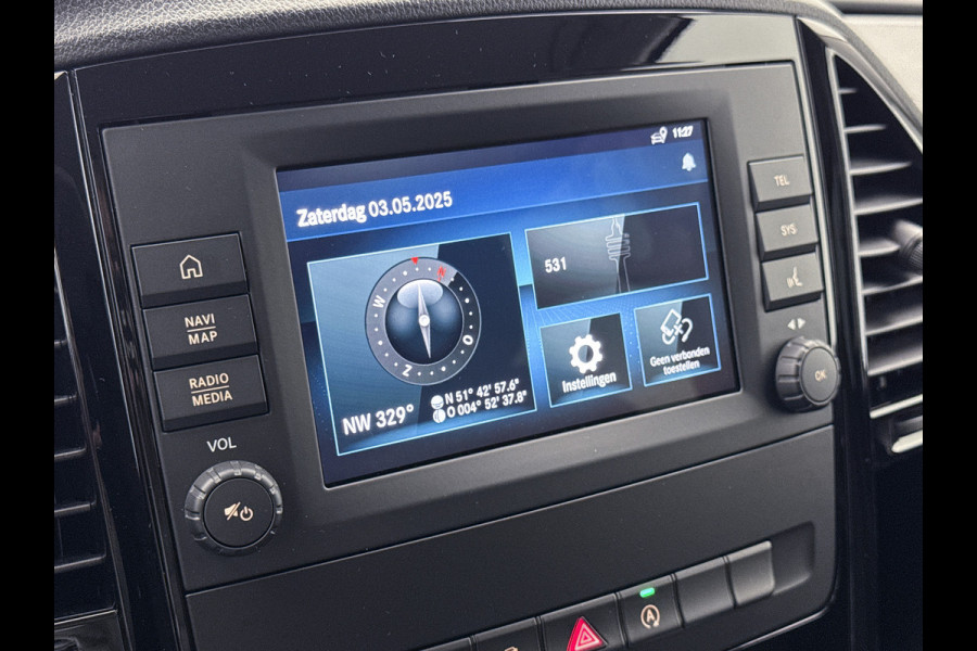 Mercedes-Benz Vito 114 CDI Extra Lang Dubbele Cabine XL 24 Maanden Certified Garantie LED Trekhaak Apple Carplay/Android Auto Achteruitrijcamera Cr