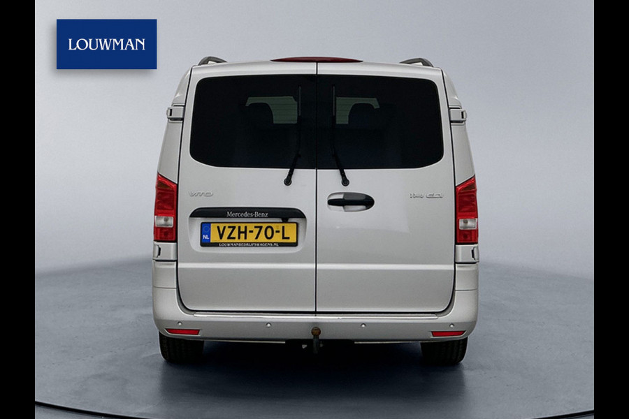 Mercedes-Benz Vito 114 CDI Extra Lang Dubbele Cabine XL 24 Maanden Certified Garantie LED Trekhaak Apple Carplay/Android Auto Achteruitrijcamera Cr