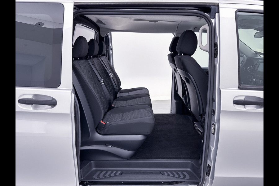 Mercedes-Benz Vito 114 CDI Extra Lang Dubbele Cabine XL 24 Maanden Certified Garantie LED Trekhaak Apple Carplay/Android Auto Achteruitrijcamera Cr