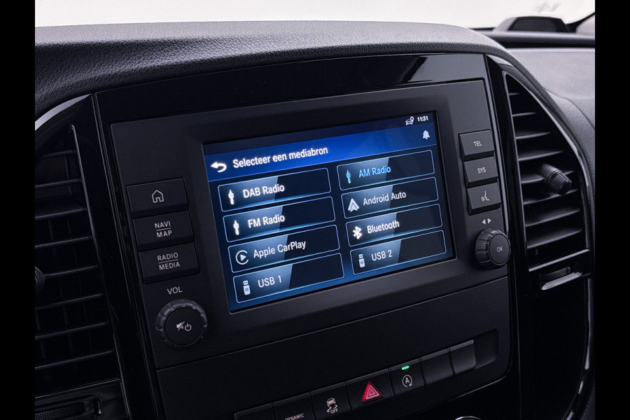 Mercedes-Benz Vito 114 CDI Extra Lang Dubbele Cabine XL 24 Maanden Certified Garantie LED Trekhaak Apple Carplay/Android Auto Achteruitrijcamera Cr