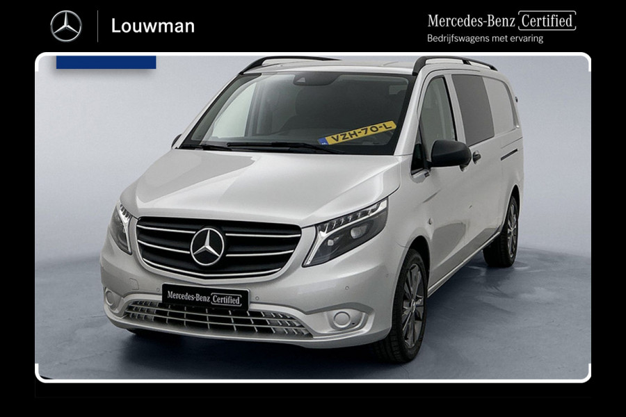 Mercedes-Benz Vito 114 CDI Extra Lang Dubbele Cabine XL 24 Maanden Certified Garantie LED Trekhaak Apple Carplay/Android Auto Achteruitrijcamera Cr
