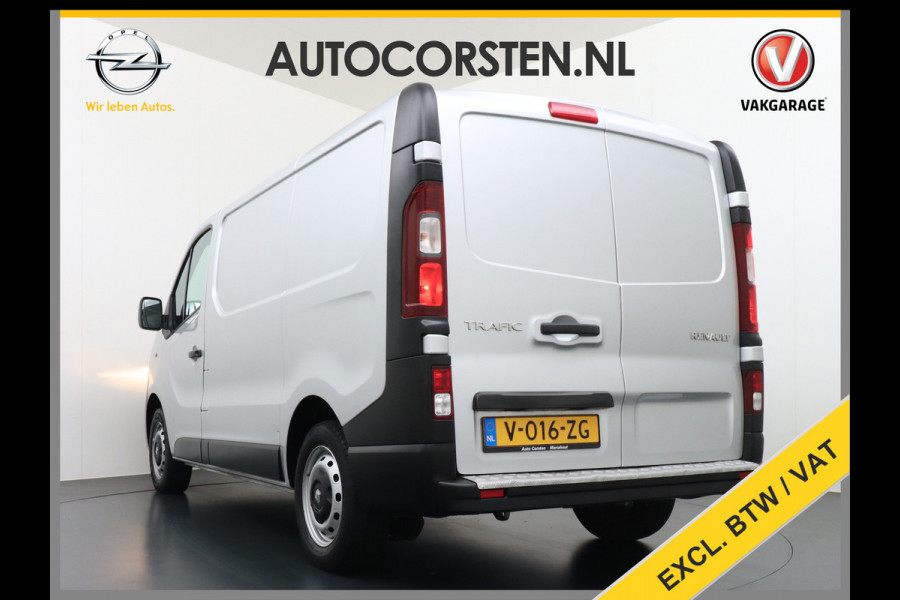 Renault Trafic 1.6dCi L1H1 T27 3-Persoons Elektrische Ramen en Spiegels Bluetooth Radio/Usb Betonplex vloer Schuifdeur Wandbetimmering Générique 1e Eigenaar Euro 6