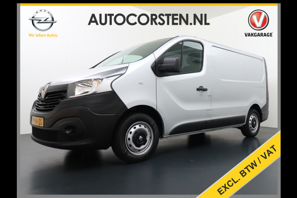 Renault Trafic 1.6dCi L1H1 T27 3-Persoons Elektrische Ramen en Spiegels Bluetooth Radio/Usb Betonplex vloer Schuifdeur Wandbetimmering Générique 1e Eigenaar Euro 6