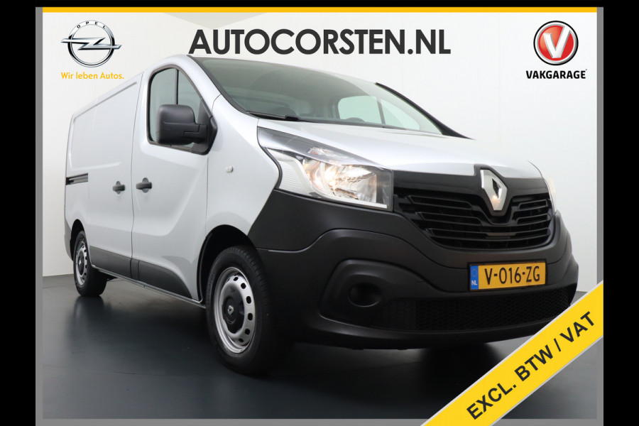 Renault Trafic 1.6dCi L1H1 T27 3-Persoons Elektrische Ramen en Spiegels Bluetooth Radio/Usb Betonplex vloer Schuifdeur Wandbetimmering Générique 1e Eigenaar Euro 6
