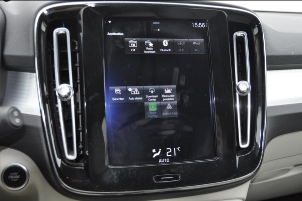 Volvo XC40 T5 262PK Automaat Twin Engine Momentum Pro / Leer / Park assist v+a / Achteruitrijcamera / Elektrische achterklep / Donker getint glas / Apple Carplay/Android Auto