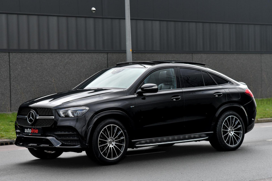 Mercedes-Benz GLE Coupé 350 e 4MATIC AMG. Luchtvering, BTW, Pano, HUD, Distro+, 360, Burm, Leder, Stuurvw, Dodeh, CarPlay!