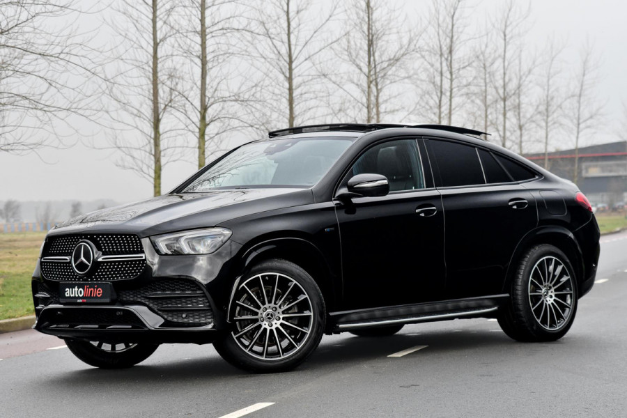Mercedes-Benz GLE Coupé 350 e 4MATIC AMG. Luchtvering, BTW, Pano, HUD, Distro+, 360, Burm, Leder, Stuurvw, Dodeh, CarPlay!