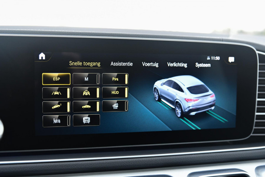 Mercedes-Benz GLE Coupé 350 e 4MATIC AMG. Luchtvering, BTW, Pano, HUD, Distro+, 360, Burm, Leder, Stuurvw, Dodeh, CarPlay!
