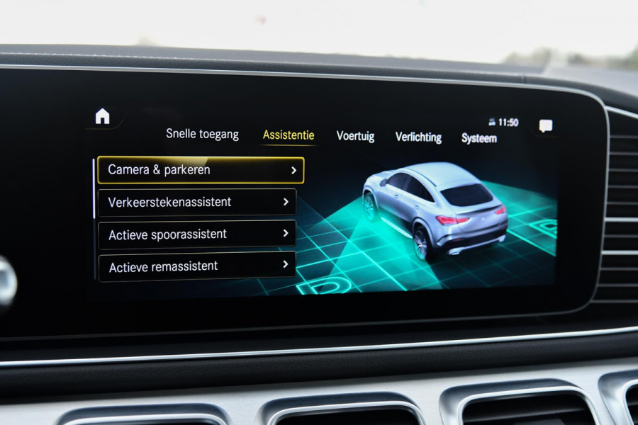 Mercedes-Benz GLE Coupé 350 e 4MATIC AMG. Luchtvering, BTW, Pano, HUD, Distro+, 360, Burm, Leder, Stuurvw, Dodeh, CarPlay!