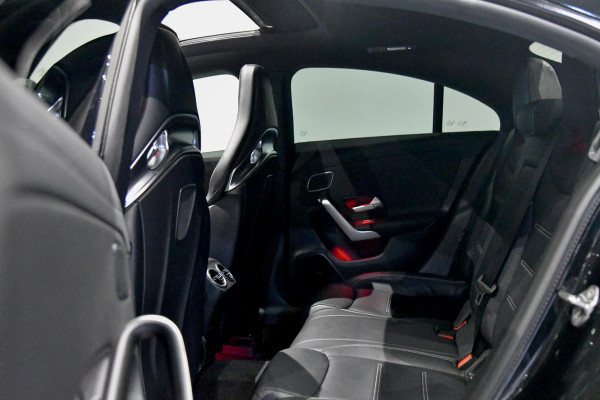 Mercedes-Benz CLA-Klasse AMG 45 S 4MATIC+. Schaal, Perf stuur, Pano, Koeling, Distro+, 360, Burm, Keyless, Btw, Dodeh, Multib!