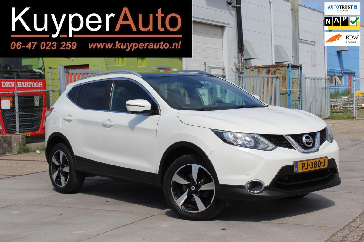 Nissan QASHQAI 1.6 N-Vision 1e eig PANO CAMERA´´S MEDIA NAVI CLIMA ALCANTARA -LEDER TREKHAAK Nissan QASHQAI 1.6 N-Vision 1e eig PANO CAMERA´´S MEDIA NAVI CLIMA ALCANTARA -LEDER TREKHAAK