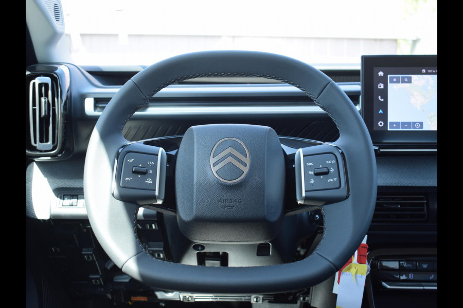 Citroën ë-C3 Max 113pk 44 kWh 3 FASE | ACHTERUITRIJCAMERA MET SENSOREN | NAVIGATIE & CARPLAY | E.C.C. | UIT VOORRAAD LEVERBAAR