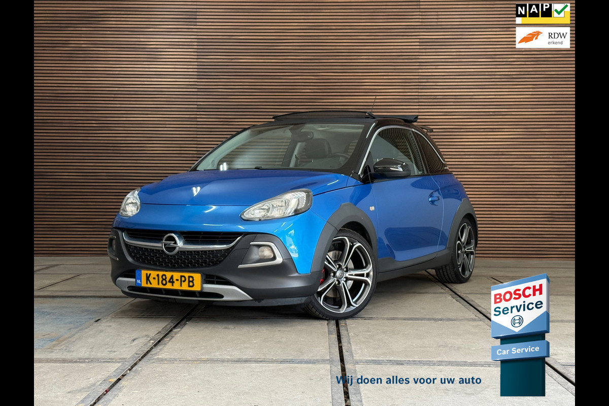 Opel ADAM 1.4 Turbo Rocks S | Cabrio | Leer | 18 inch | VOL Opel ADAM 1.4 Turbo Rocks S | Cabrio | Leer | 18 inch | VOL