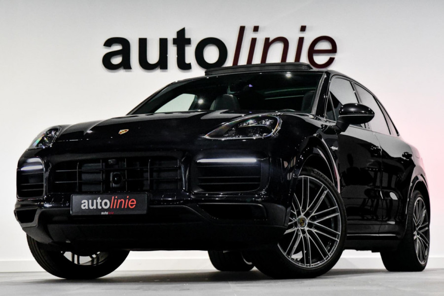 Porsche Cayenne 3.0 E-Hybrid. Sport Design, Chrono, Pano, Luchtv, 18 Weg, ACC, 360, Keyless, Bose, Trekh, CarPlay!