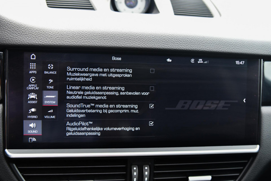 Porsche Cayenne 3.0 E-Hybrid. Sport Design, Chrono, Pano, Luchtv, 18 Weg, ACC, 360, Keyless, Bose, Trekh, CarPlay!