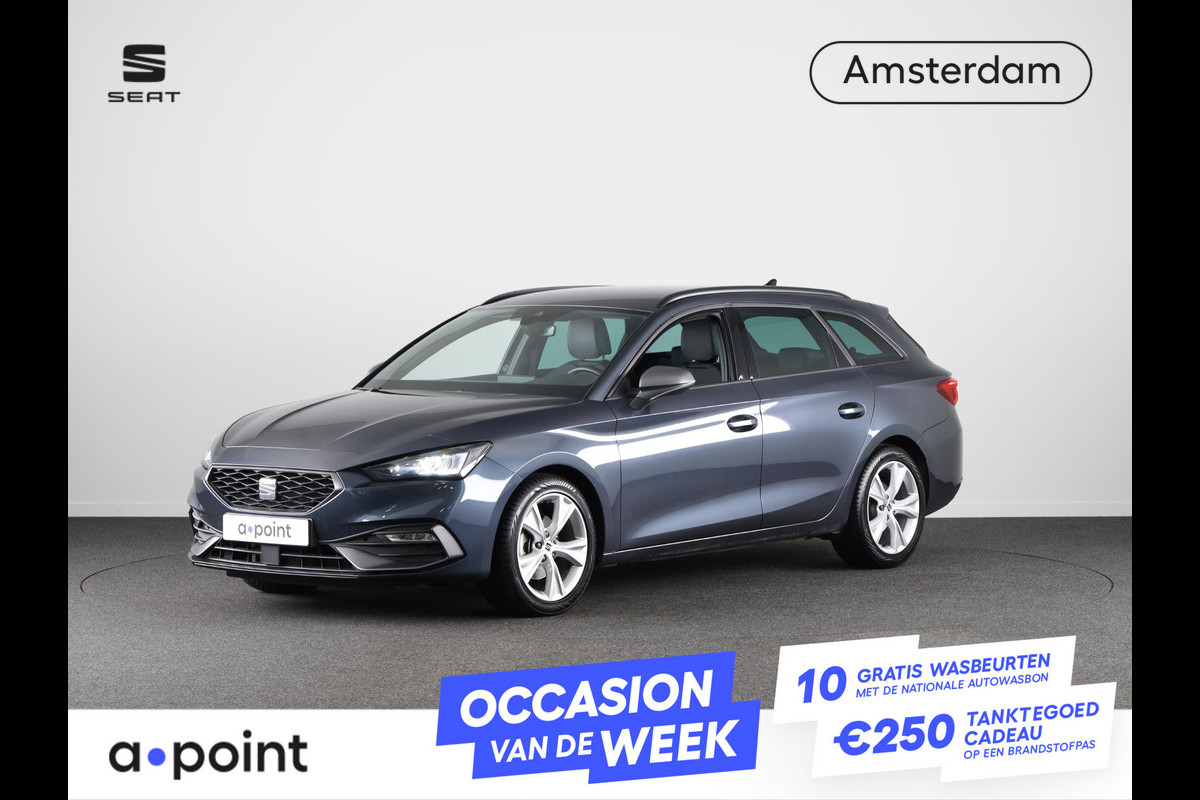 Seat Leon Sportstourer 1.0 TSI FR Business 110 pk | Verlengde garantie | Navigatie | Parkeersensoren achter | Autom. airco (3 zones) | LED koplampen | Seat Leon Sportstourer 1.0 TSI FR Business 110 pk | Verlengde garantie | Navigatie | Parkeersensoren achter | Autom. airco (3 zones) | LED koplampen |
