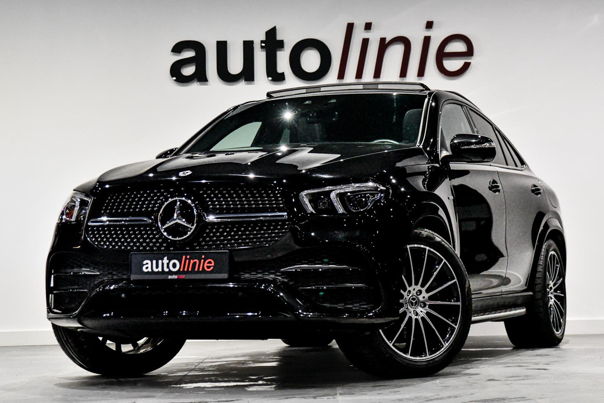 Mercedes-Benz GLE Coupé 350 e 4MATIC AMG. Luchtvering, BTW, Pano, HUD, Distro+, 360, Burm, Leder, Stuurvw, Dodeh, CarPlay! Mercedes-Benz GLE Coupé 350 e 4MATIC AMG. Luchtvering, BTW, Pano, HUD, Distro+, 360, Burm, Leder, Stuurvw, Dodeh, CarPlay!