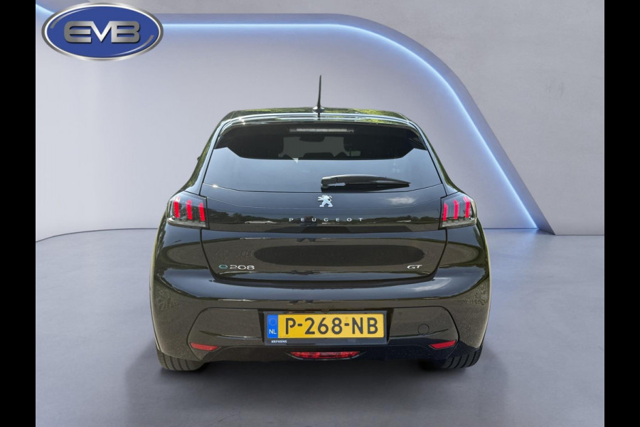 Peugeot e-208 EV GT Pack 50 kWh, fase 3, 21000 km, achteruitrijcamera,vele opties,1 e eigenaar, NL auto met nationale auto pas