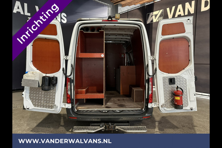 Mercedes-Benz Sprinter 316 CDI 164pk 3500kg Trekhaak L2H2 inrichting met omvormer Euro6 Airco | Camera Apple Carplay, Android Auto, Cruisecontrol, Parkeersensoren