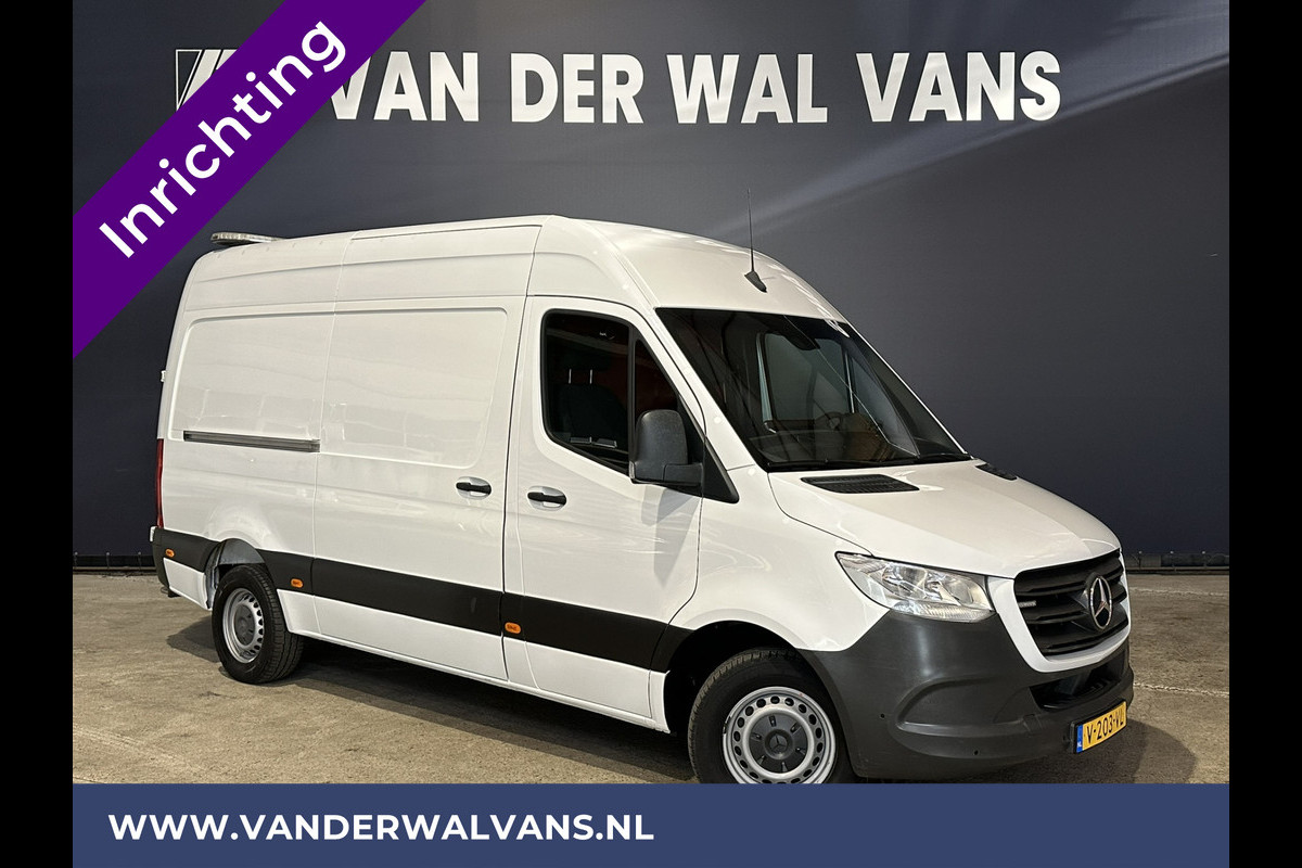 Mercedes-Benz Sprinter 316 CDI 164pk 3500kg Trekhaak L2H2 inrichting met omvormer Euro6 Airco | Camera Apple Carplay, Android Auto, Cruisecontrol, Parkeersensoren Mercedes-Benz Sprinter 316 CDI 164pk 3500kg Trekhaak L2H2 inrichting met omvormer Euro6 Airco | Camera Apple Carplay, Android Auto, Cruisecontrol, Parkeersensoren