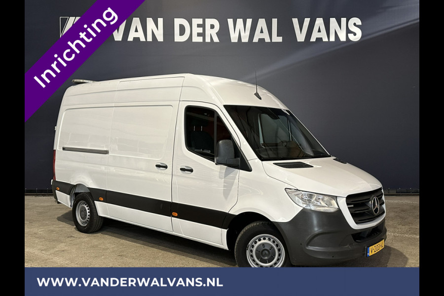 Mercedes-Benz Sprinter 316 CDI 164pk 3500kg Trekhaak L2H2 inrichting met omvormer Euro6 Airco | Camera Apple Carplay, Android Auto, Cruisecontrol, Parkeersensoren