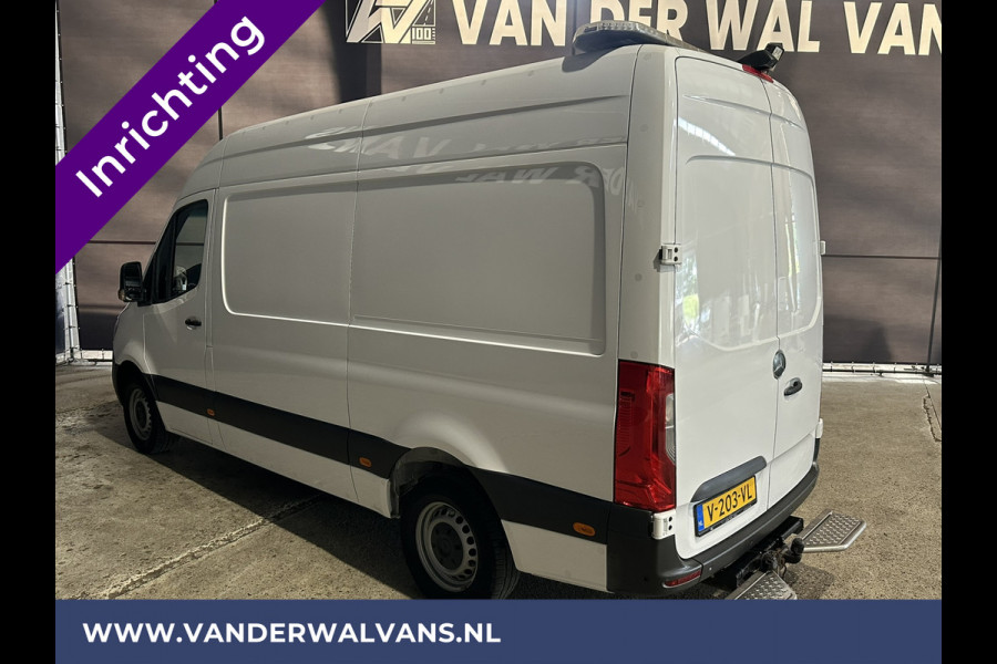 Mercedes-Benz Sprinter 316 CDI 164pk 3500kg Trekhaak L2H2 inrichting met omvormer Euro6 Airco | Camera Apple Carplay, Android Auto, Cruisecontrol, Parkeersensoren