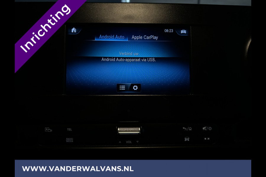 Mercedes-Benz Sprinter 316 CDI 164pk 3500kg Trekhaak L2H2 inrichting met omvormer Euro6 Airco | Camera Apple Carplay, Android Auto, Cruisecontrol, Parkeersensoren